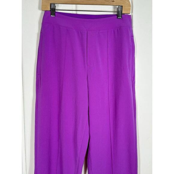 Athleta Brooklyn Heights‎ Vienna Pants 4 Slim Jazzy Purple travel commute - Picture 7 of 13
